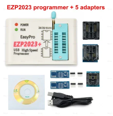 100% oryginalny EZP2023 szybki programator USB SPI EZP 2023 wsparcie 24 25 93 95 EEPROM 25 Flash BIOS Chip lepiej niż EZP2019