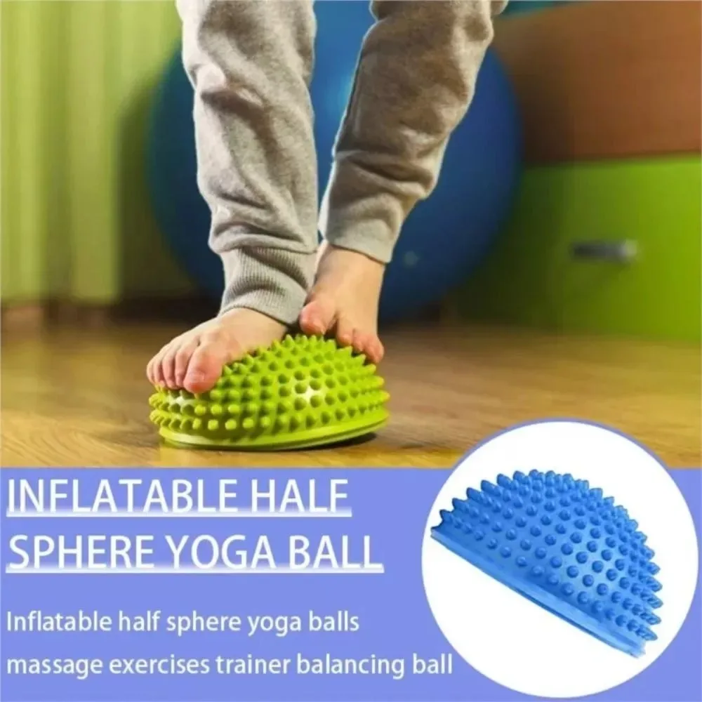 

Wholesaler PVC Inflatable Yoga Massage Balls Pilates Accessories Children Sensory Training Home Fitness Equipment Bodybuilding