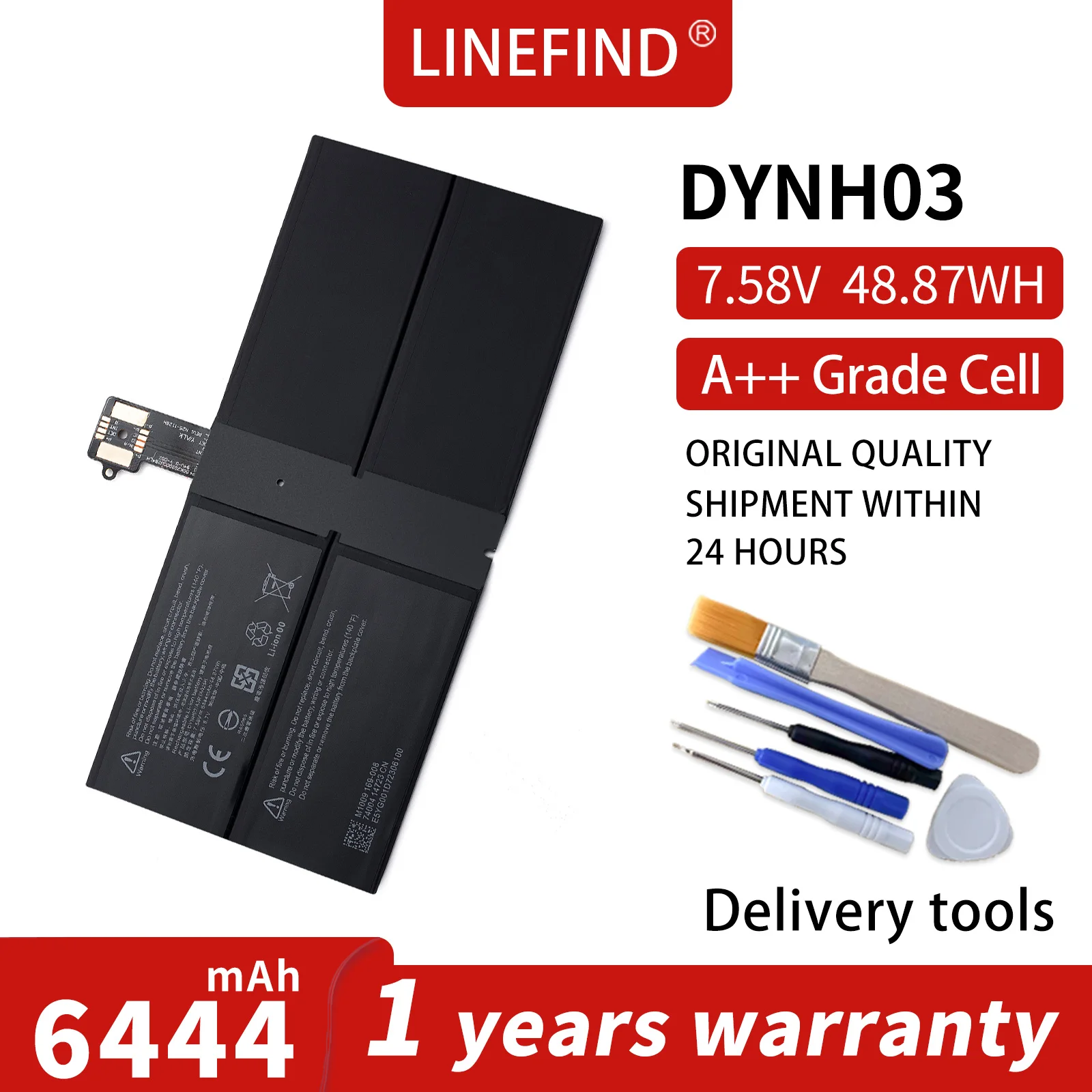 LINEFIND 17.58V 48.87Wh A3HTA025H DYNH03 Laptop Battery For 