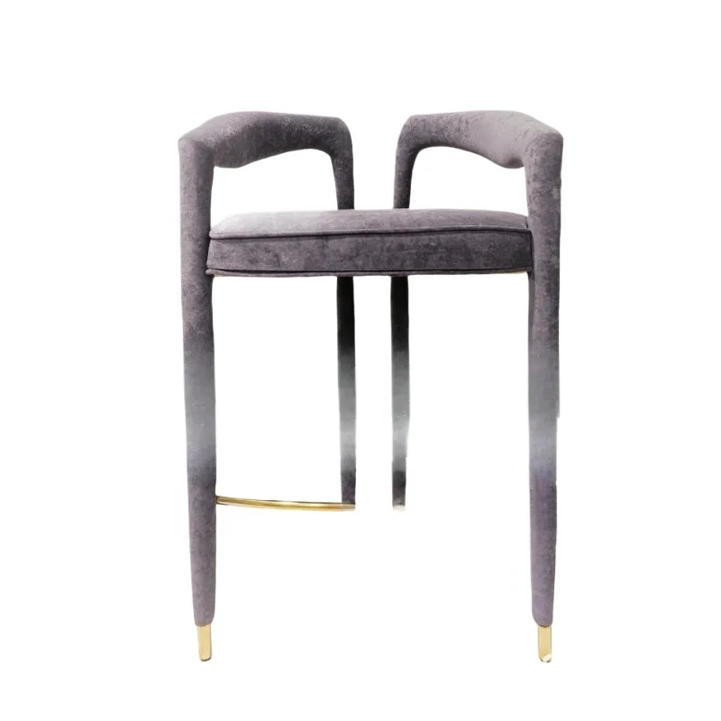 

Light luxury high luxury modern simple high stool