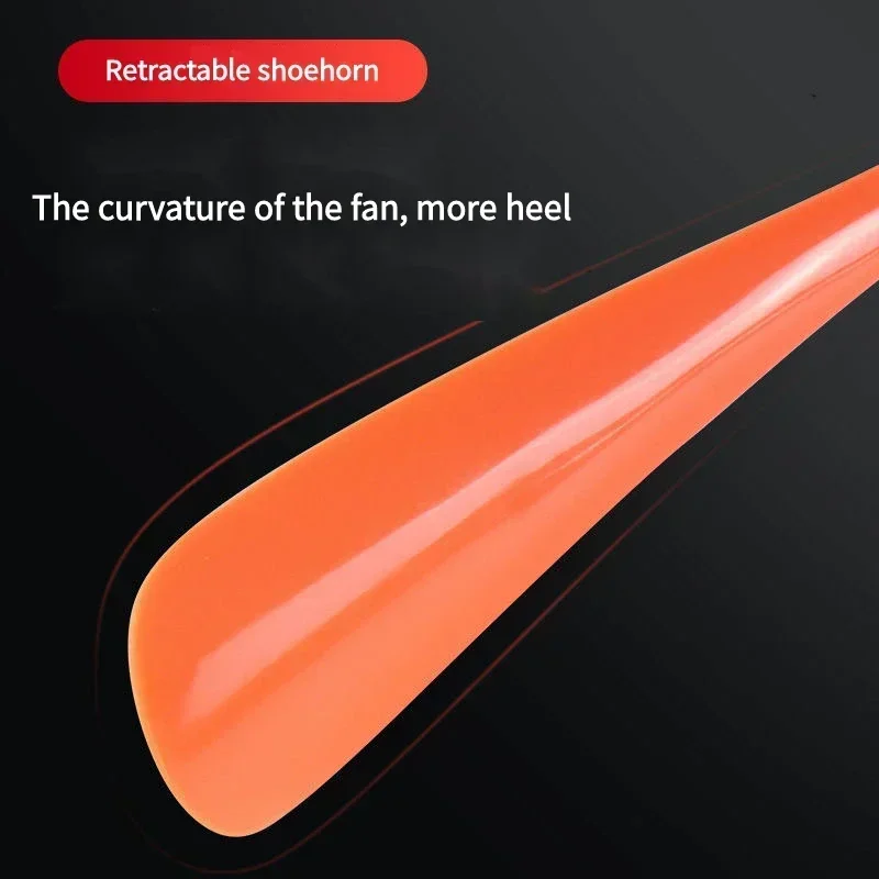 Elderly Shoe Spoon No Bending Over Wearing Shoe Spatula Stretchable Long Shoe Horns 30cm-71cm Metal Shoehorn Pregnant Woman 1PCS