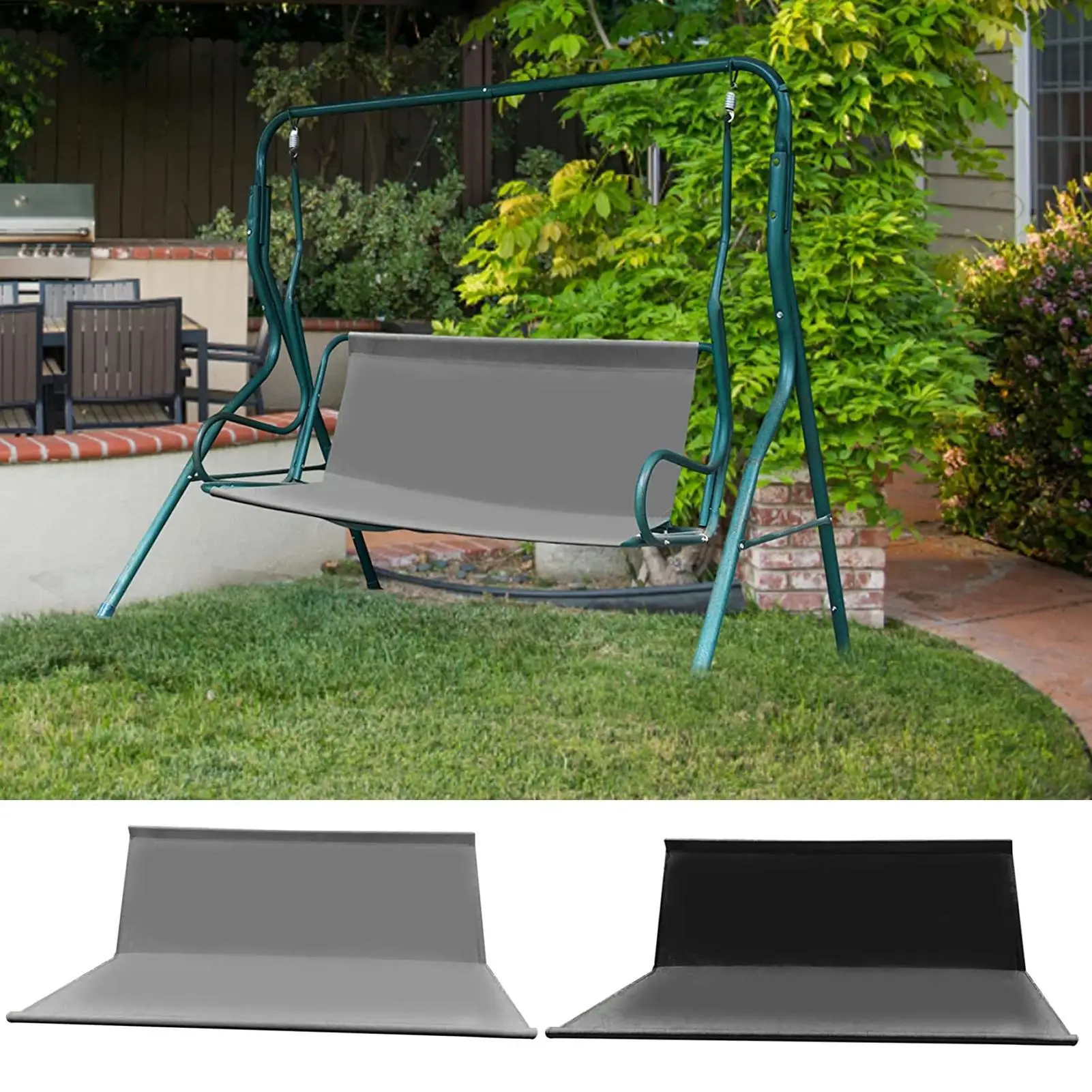 Swing Cover Outdoor Swing Replacement Cover Waterproof Patio Garden Outdoor Swing Case Dust Cover For Outdoor Patio Garden