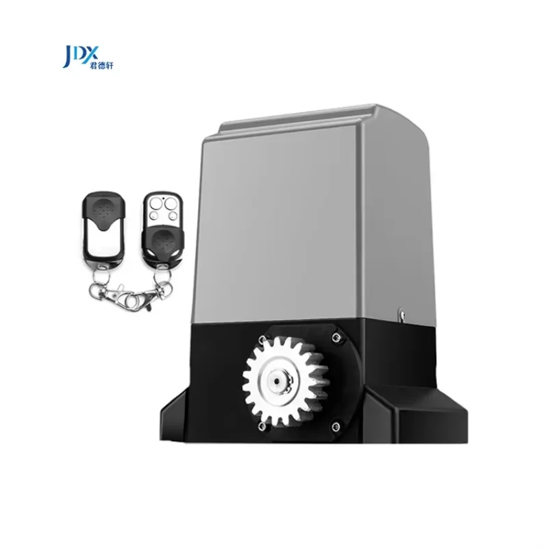 헤비 듀티 자동 곡선 전동 슬라이딩 게이트 오프너, 12V 전기 1000kg 태양광 슬라이딩 게이트 모터, DC 헤비 듀티 자동