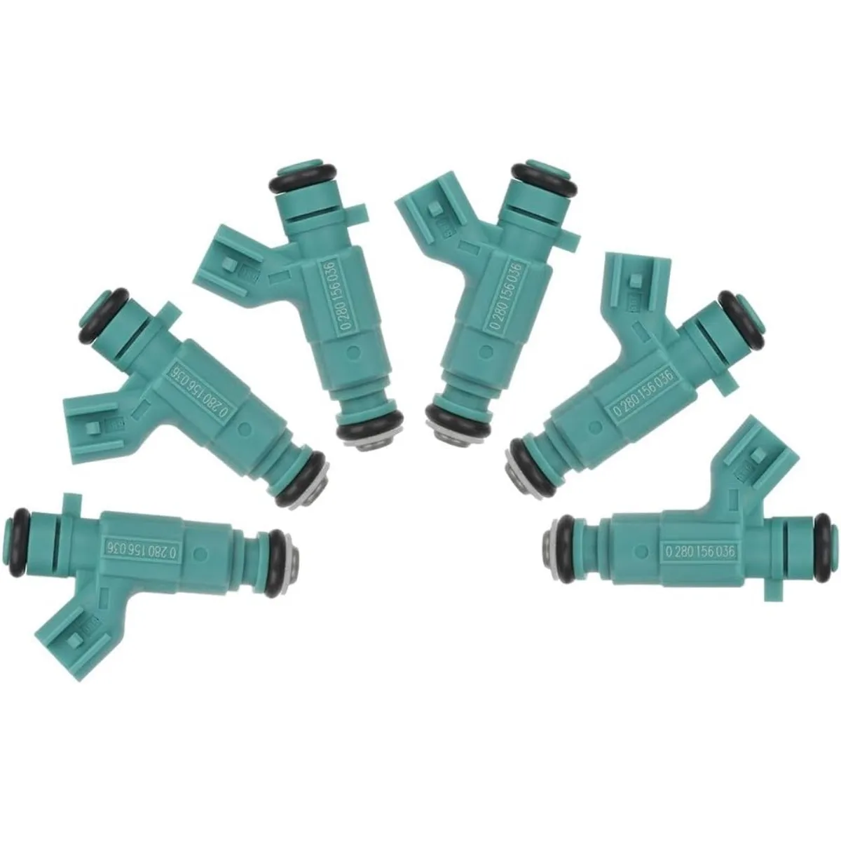 Inyector de Combustible 6PCS 0280156036 para Chrysler Concorde Sebring 2001-2003, Intrepid 2002-2003, para Dodge Intrepid 2001-2003
