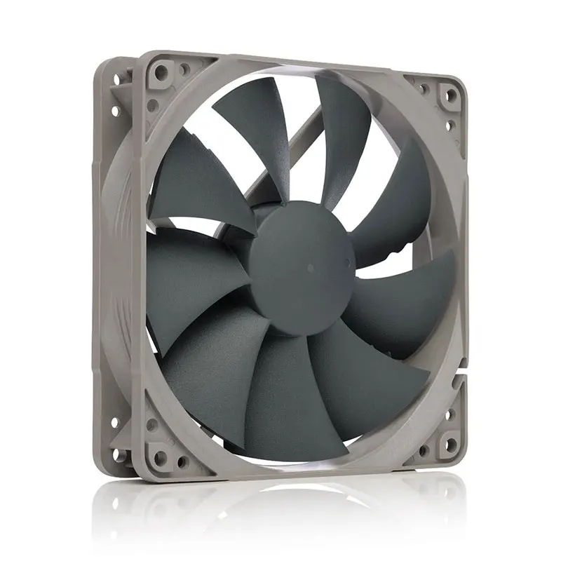 Noctua-ventilador de NF-P12 de 12cm, carcasa de CPU de 4 pines, diseño de 9 aspas, rodamiento SSO, Control de Corriente Eddy, 6 años de garantía