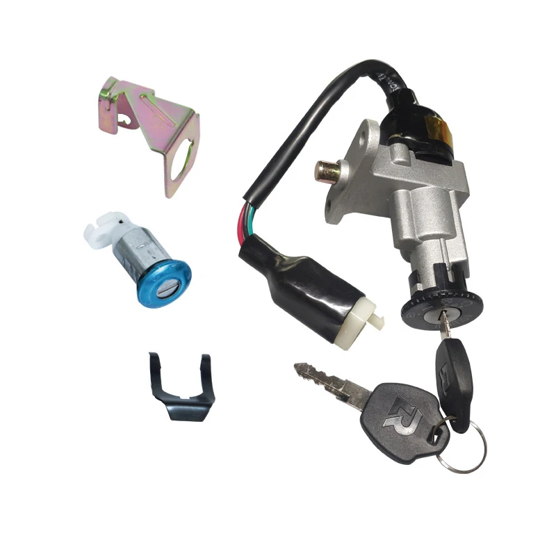 

1 Set Scooter Moped Ignition Switch Lock 5 Wires Motorcycle For 50CC 139QMB 80CC KYMCO 50 GY6 TaoTao ATM50-A-A1 4-Stroke Parts