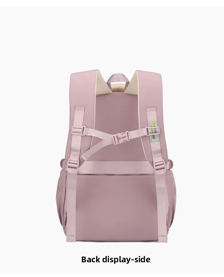 Middle School Backpack for Girls Large Capacity Bookbag Lightweight Fashion Student Backpack Simple Modern School Bags for Teens