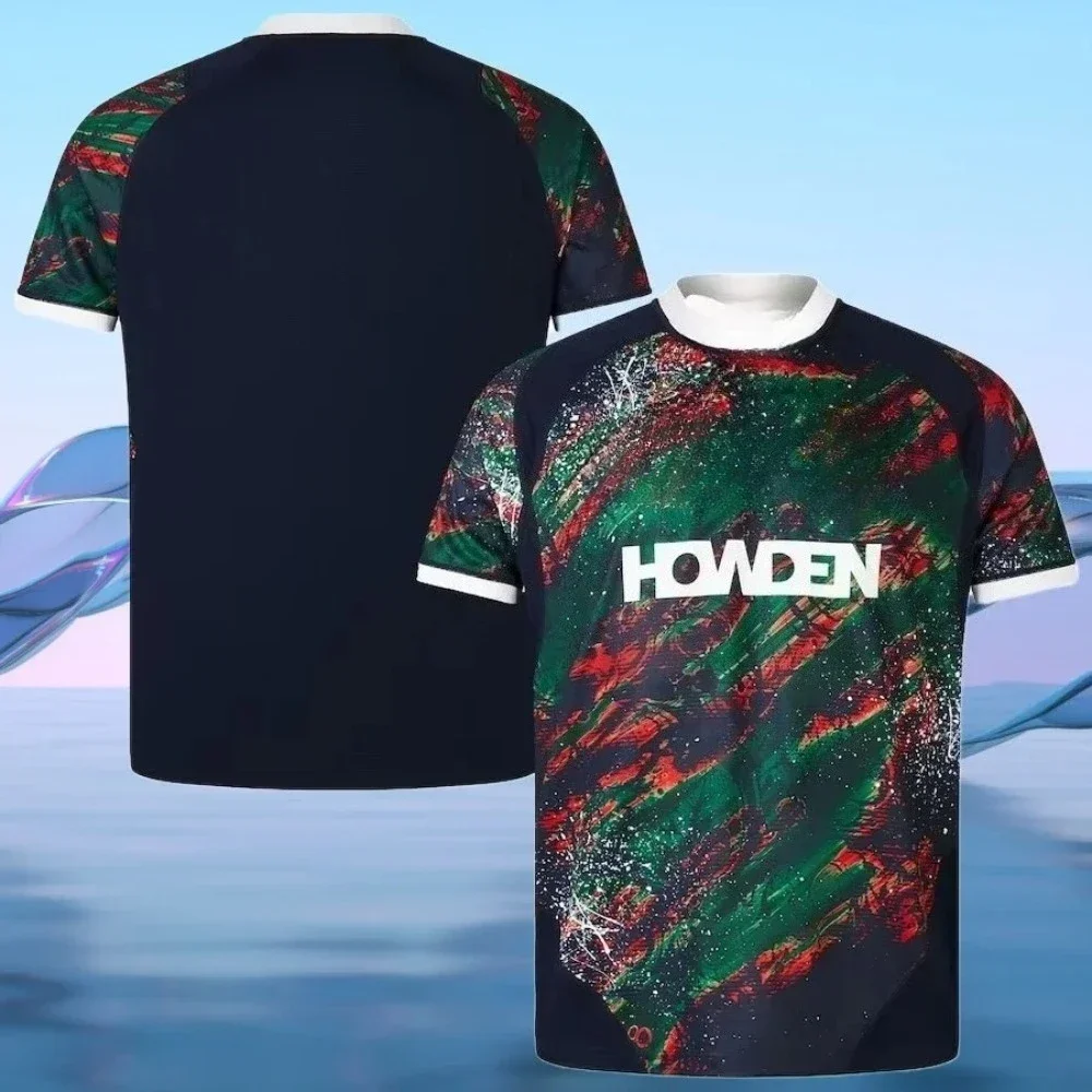 

Adult Rugby Jersey T-shirt Summer Men's and Women's 3D Printing Quick-drying T-shirt Children's Top Breathable Quick-drying