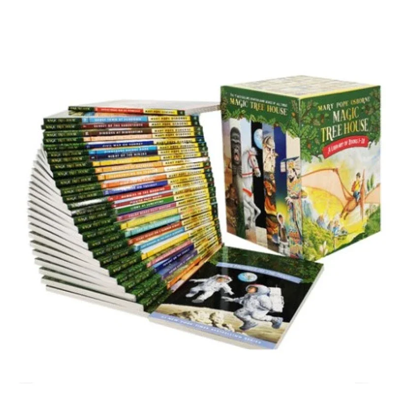 24 Books Magic Tree House Merlin Missions 1-24 English Reading Story Books Children Adventure Science Chapter Book