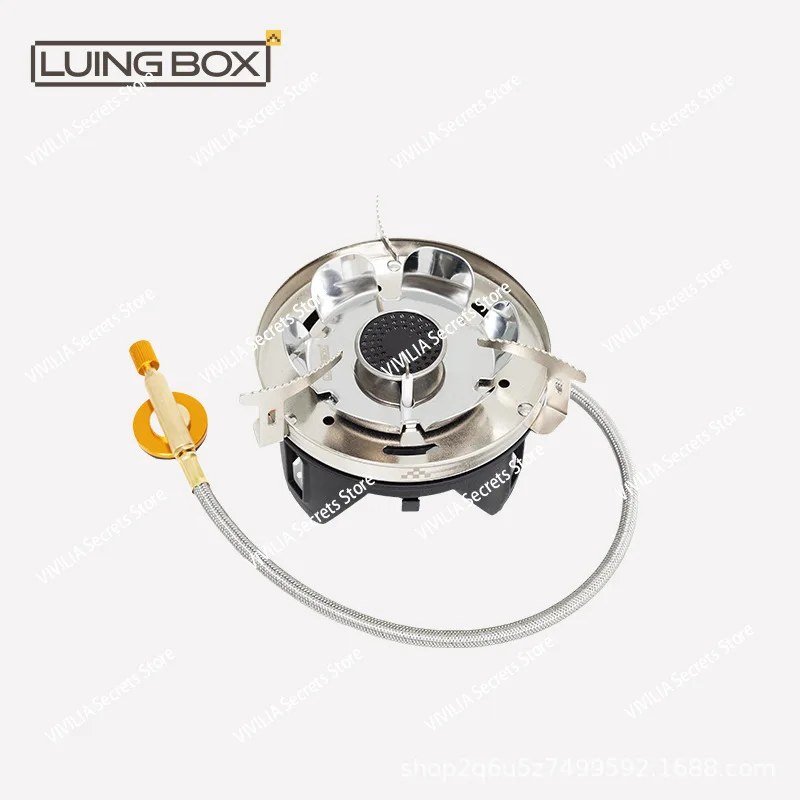 Luingbox صندوق التخييم في الهواء الطلق موقد الميدان طباخ كاس بطاقة المحمولة المغناطيسي موقد غاز الغاز #1