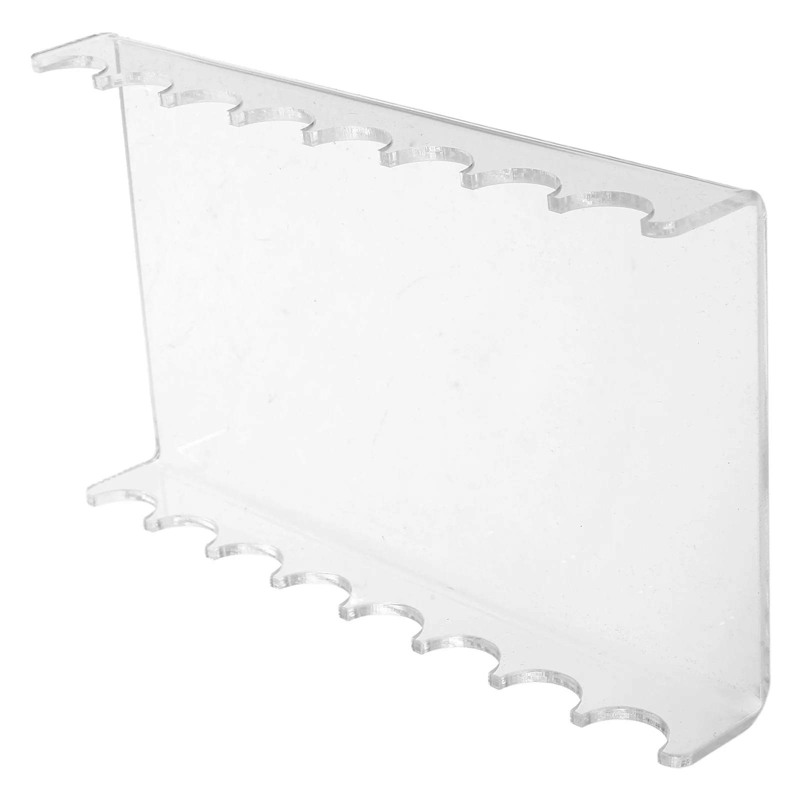 

Transparent Acrylic Pen Display Rack Sturdy Organizer for Craft Booths Makeup Brushes Watercolor Pens Office Supplies Storage