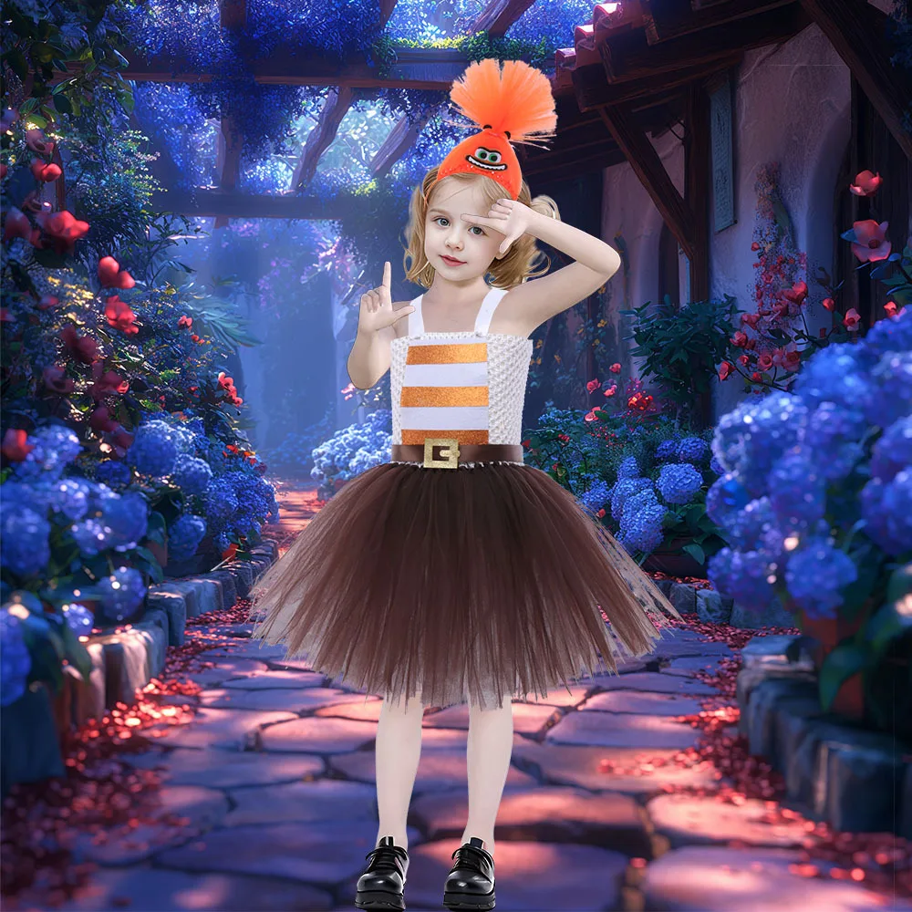 

Girls Party Dresses Girls Cosplay Costumes Tutu Princess Dress Kids Carnival Birthday Party Ball Gown Stage Performance Dress