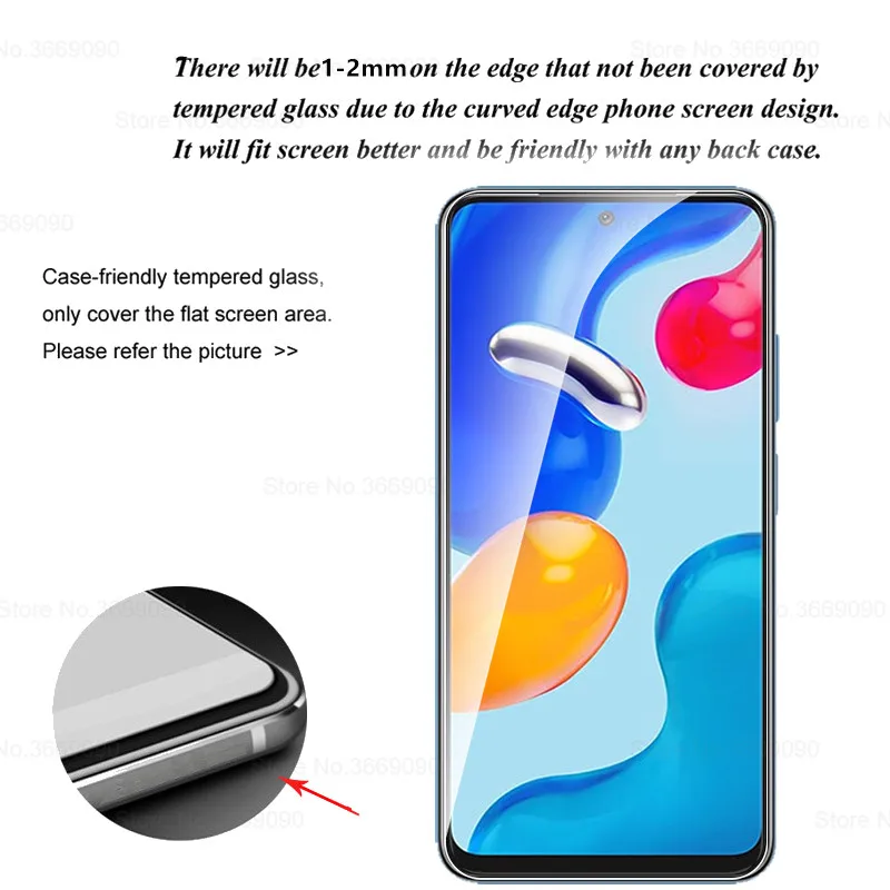 Beschermend Glas Voor Xiaomi Redmi Note 11S Global Screen Protector Camera Lens Gehard Film Redmi Note 11 S Note 11 S 4G Glas