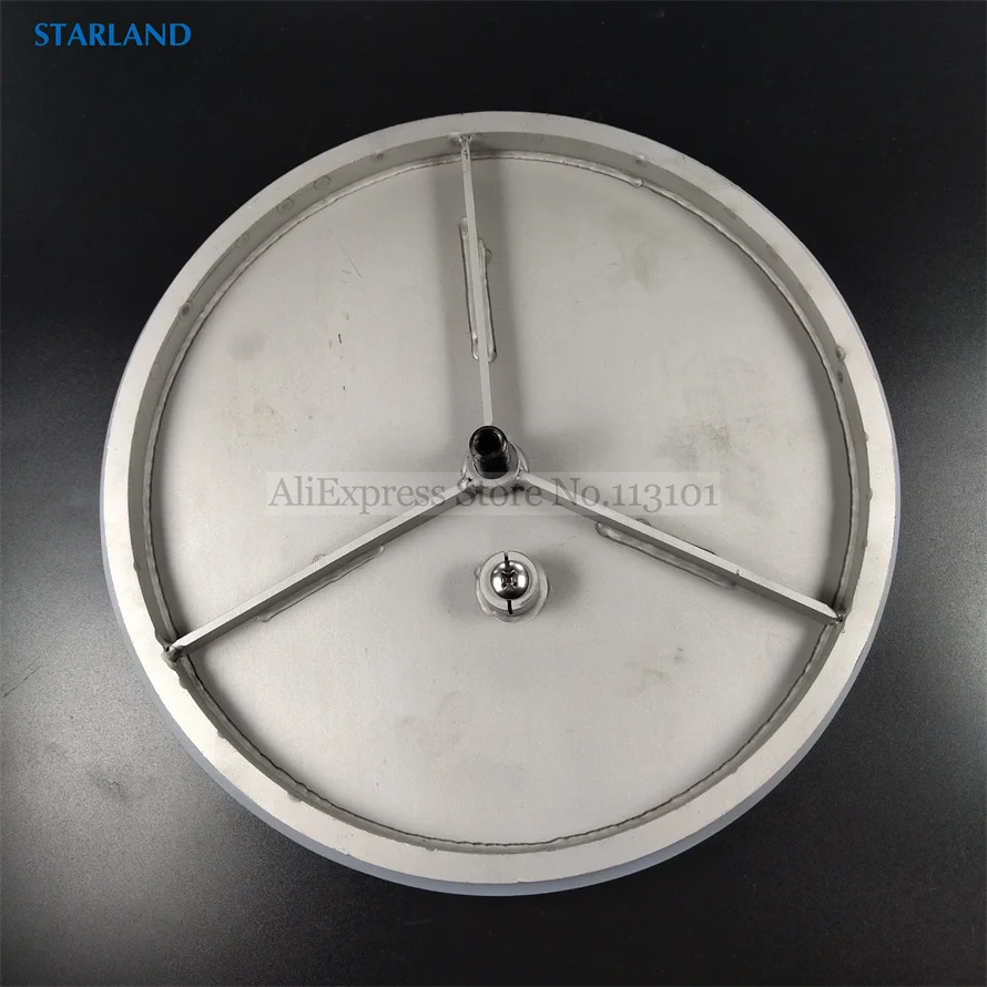 Acessório de placa de compressão de 1 pistão de TV30L Churros Makers 30L Máquinas de enchimento de salsicha elétricas encaixe de diâmetro externo 25,5 cm