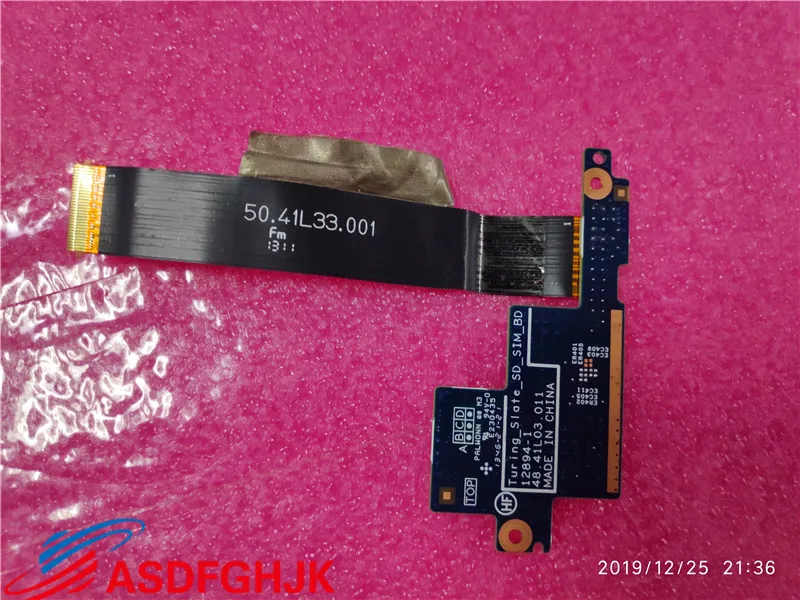 Original FOR HP Split x2 13 Series SIM Card Reader Board and Cable 48.41l03.011 100% TESED OK