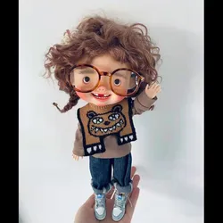 New Boy Premium Missing teeth 4 pairs of palms stock 1/6 sd BJD Doll Resin Material DIY Child Toys Girl Makeup