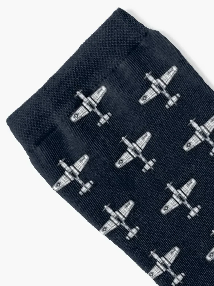 P-51 Mustang Socks winter gifts gift Socks Ladies Men's