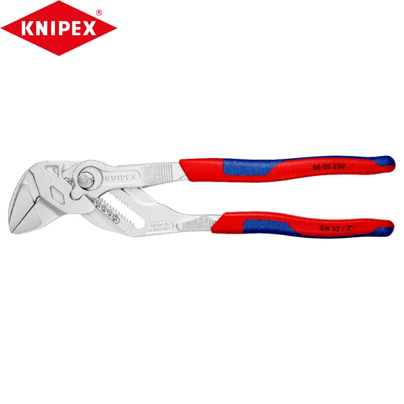 KNIPEX 86 05 150 Pliers Wrench Chromium Plated Vanadium Steel Water Pump Plier Knipex 86 05 180 Hand Tools 86 05 250