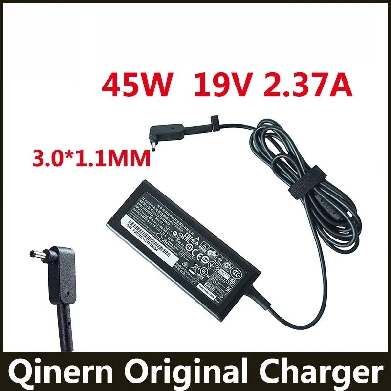 

19V 2.37A 45W 3.0*1.1MM Laptop Adapter Charger For Acer Aspire S7 391 V3-371 Switch12 PA-1450-26 A13-045N2A 547H Chromebook 11
