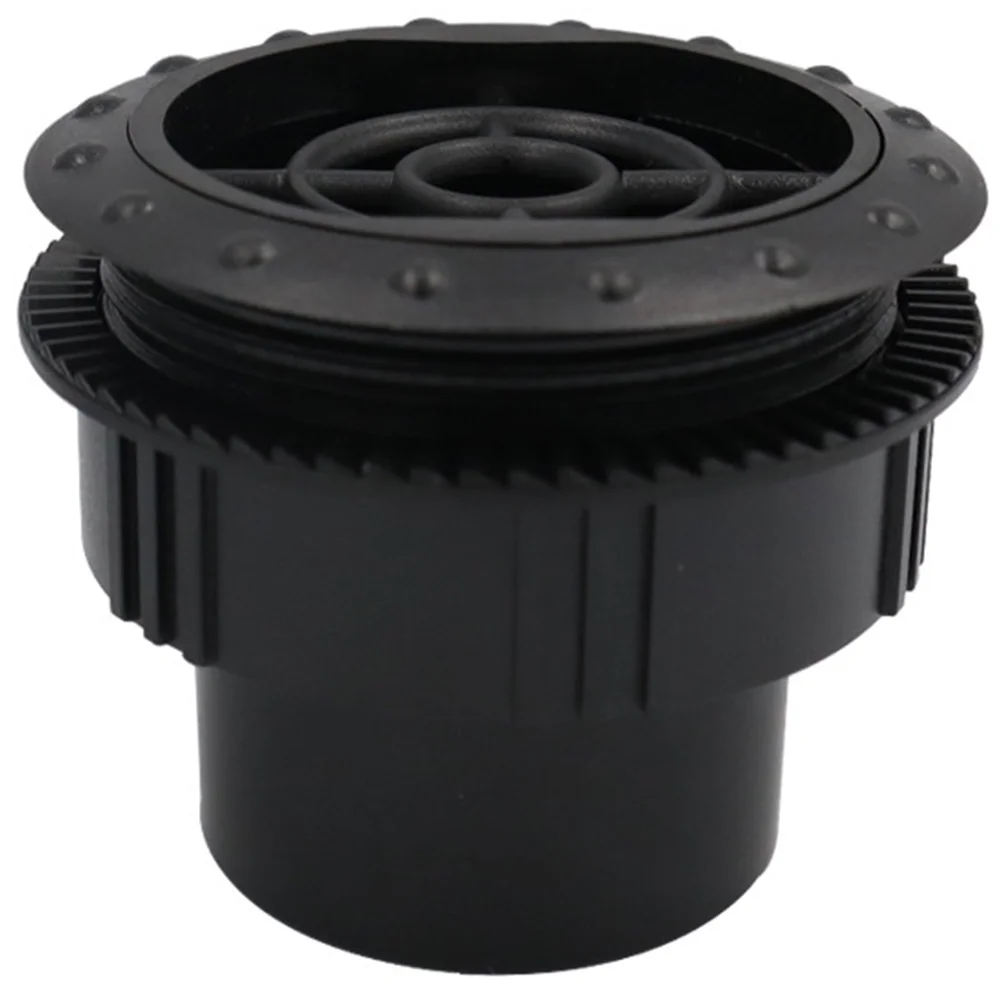 

Round Air Conditioning Vent Cover Black RV Air Exhaust Louver Durable Reusable Interior Decorative Strip Non Fading Anti