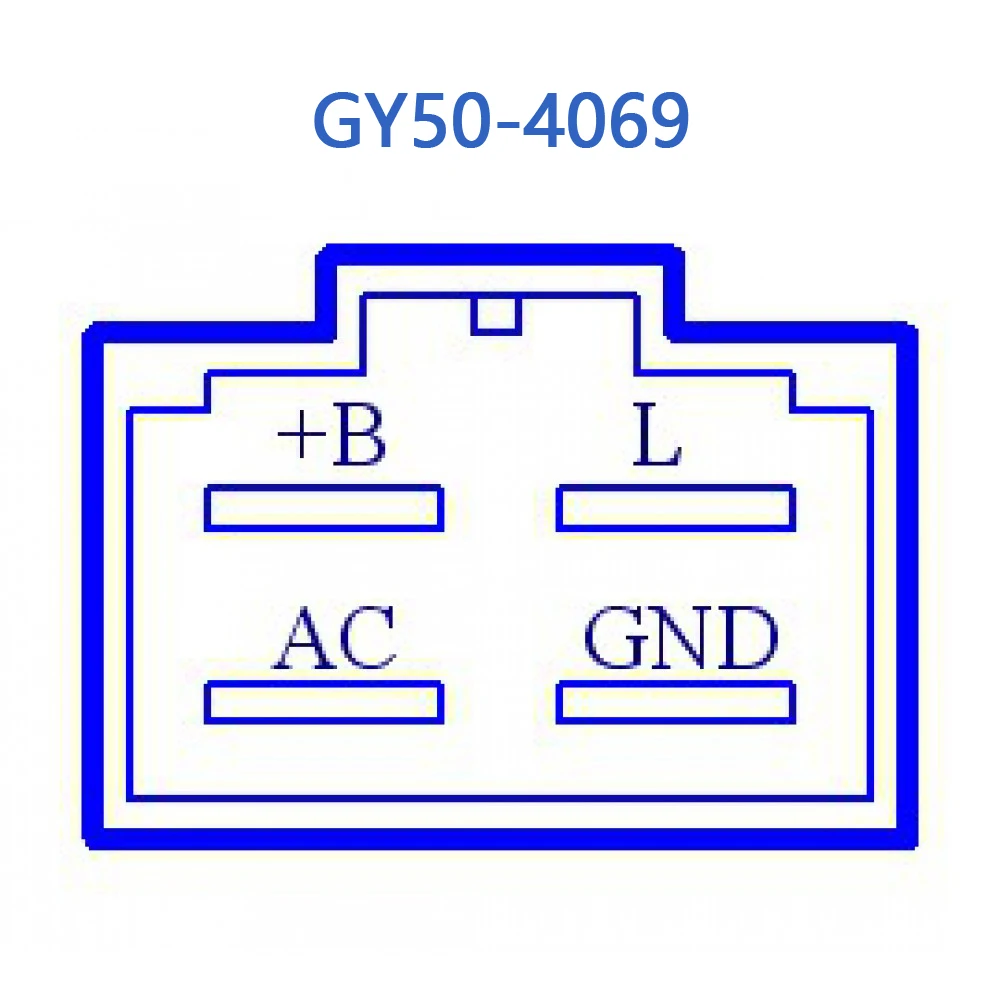 GY50-4069 GY6 50cc Regulator Rectifier For GY6 50cc 4 Stroke Chinese Scooter Moped 1P39QMB Engine