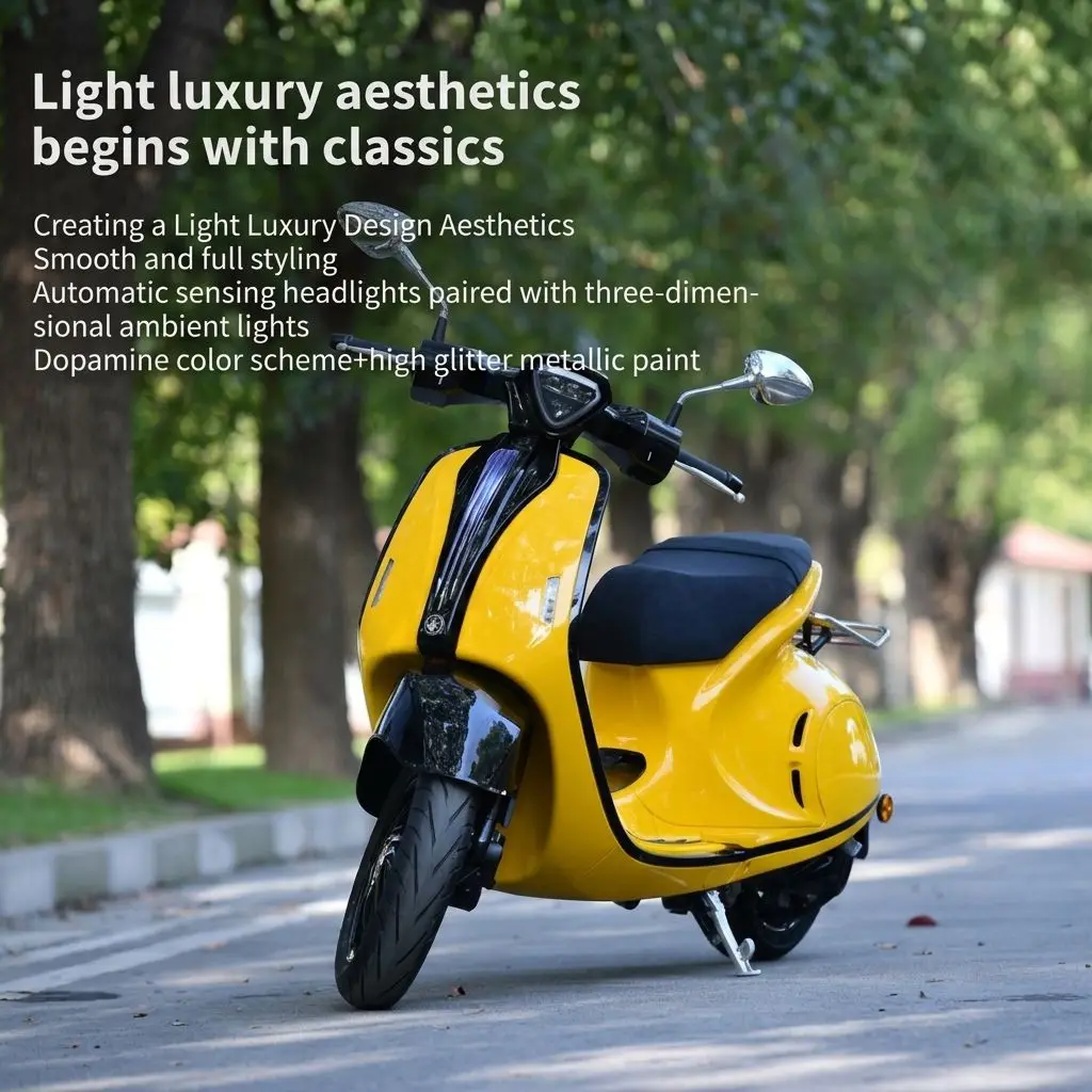 Rs Classic retro 150cc scooter, Italian style retro motorcycle