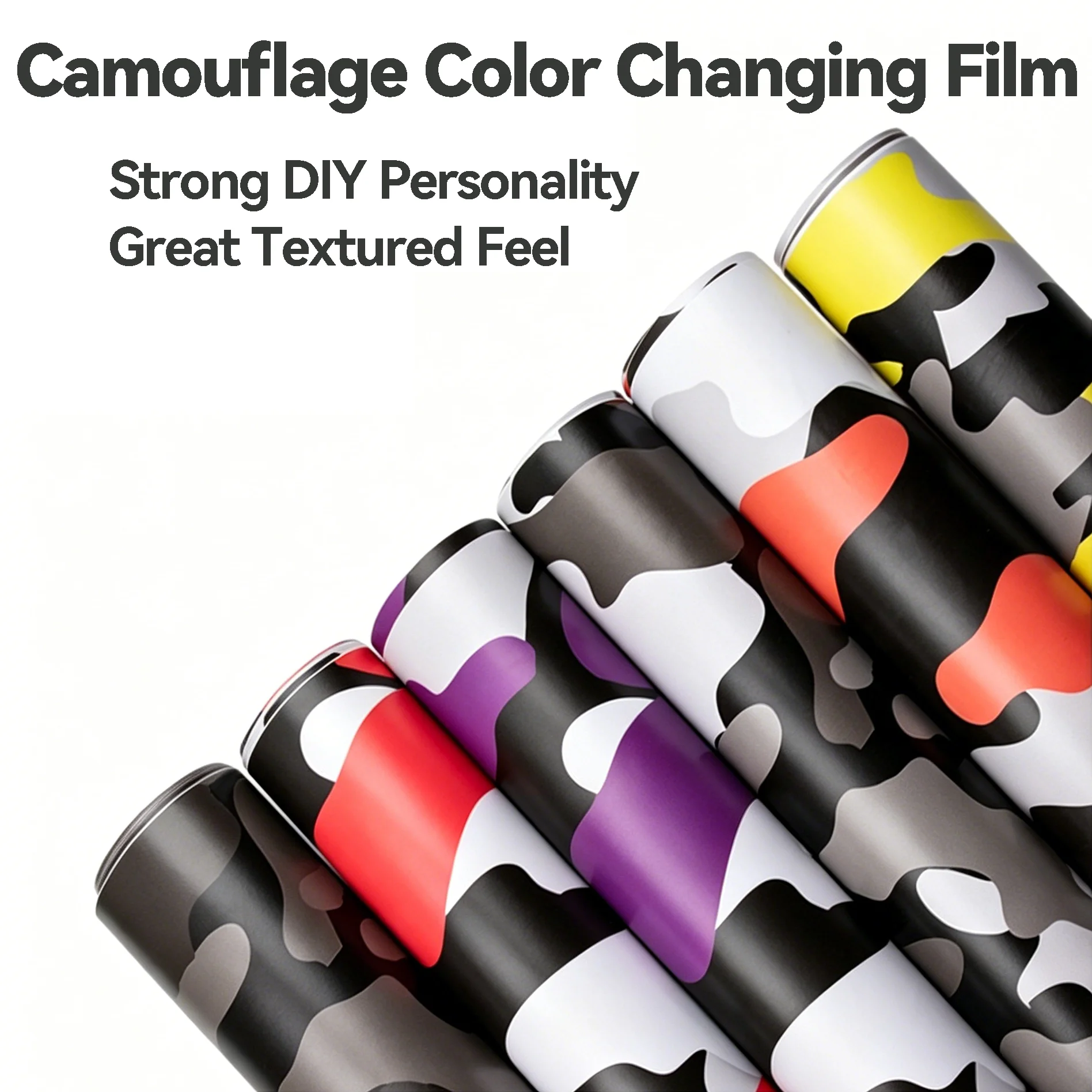 Digital Camouflage Vinyl Wrap Self Adhesive Car Sticker Film for Auto Motorcycle Bicycle Computer Laptop Decoration