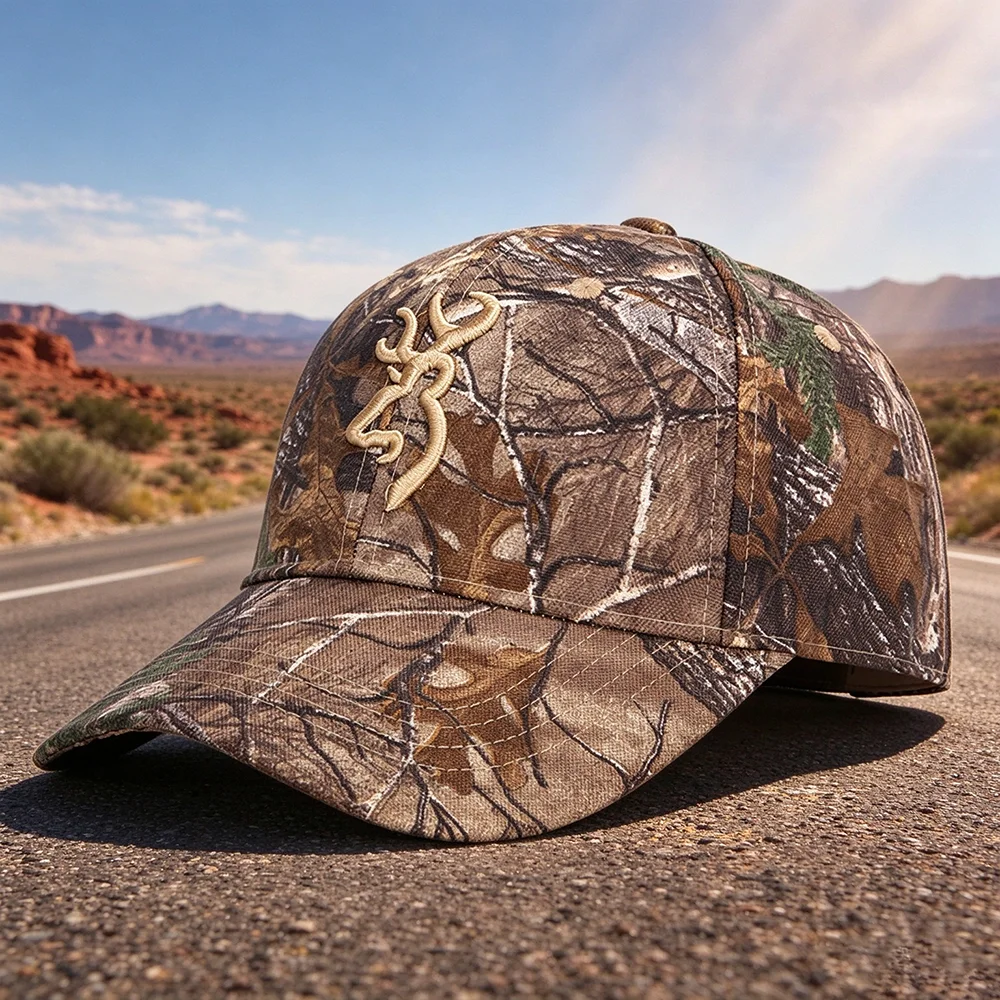 Camouflage hat men's sun hat jungle camouflage baseball cap spring and autumn fishing