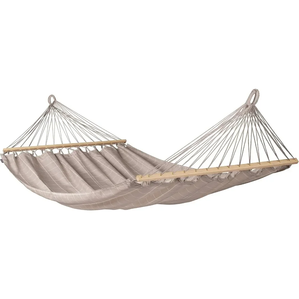 La Siesta® Alisio Hammock with Spreader Bar - Weatherproof Outdoor Hammock, Outside Fabric Tree Hammock 2 Person Hammock - Max 3