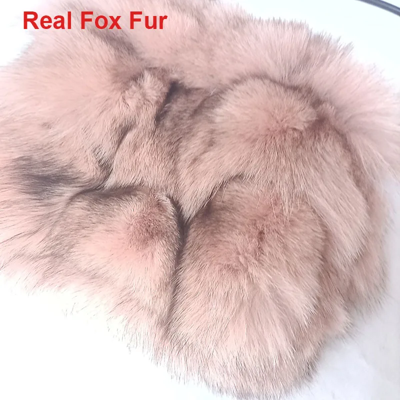 Women Hot Sale Winter Real Fox Fur Shoulder Bag Fashion Luxury Female Cute Genuine Fur Bags