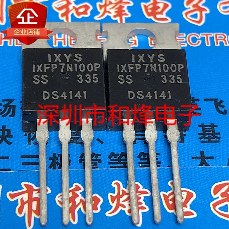 5PCS-10PCS IXFP7N100P TO-220 1000V 7A New And Original On Stock