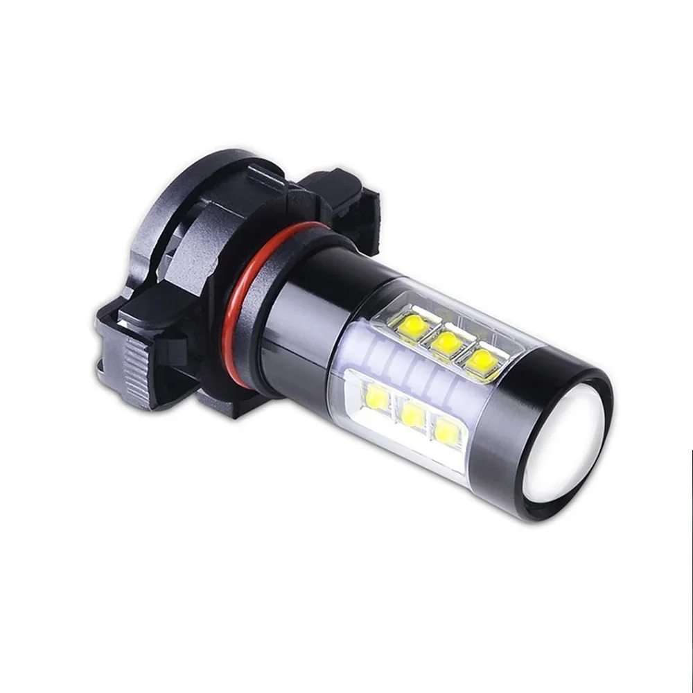 1Pair PSX24W H16 EU PSX26W P13W High Quality LED Auto Lamp Car Anti Fog Light Bulb 6000K White Daytime Running Lamp DRL