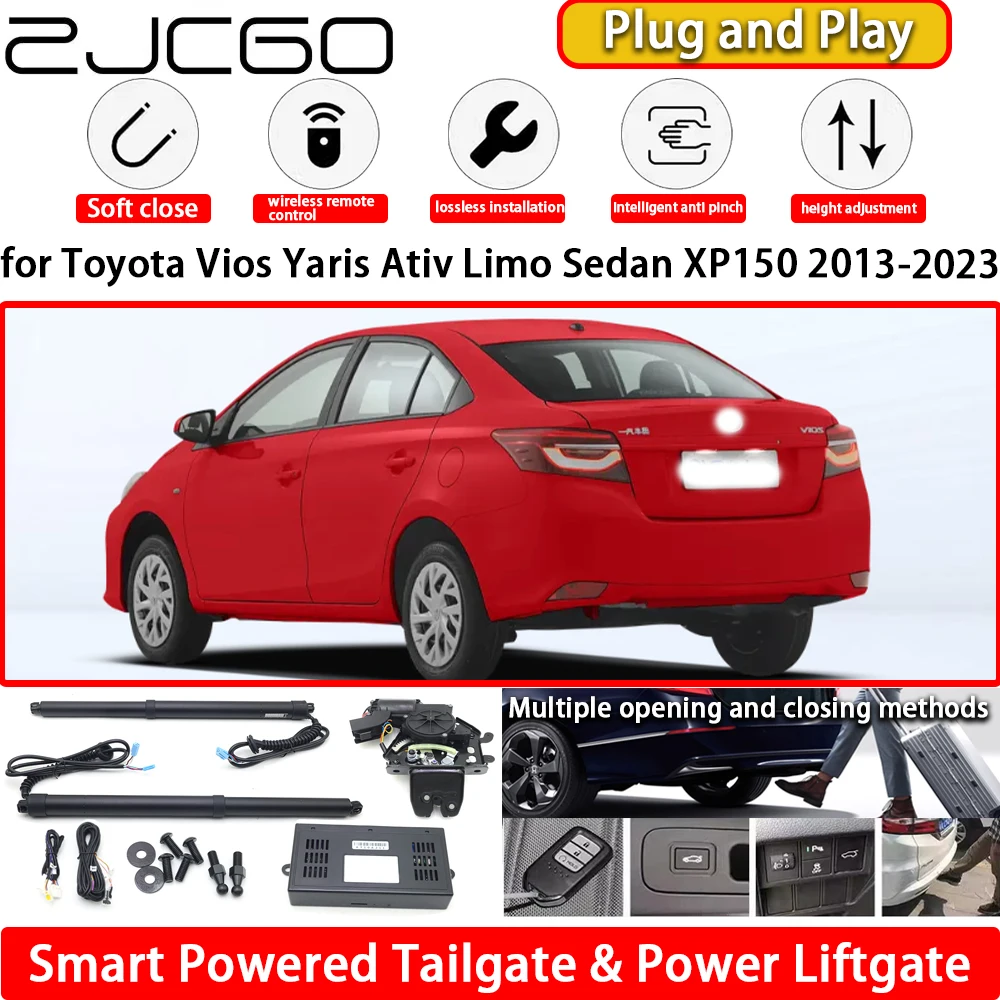

for Toyota Vios Yaris Ativ Limo Sedan XP150 2013-2023 Auto Electric Powered Tailgate Power Liftgate Tail Gate Lift Kit System