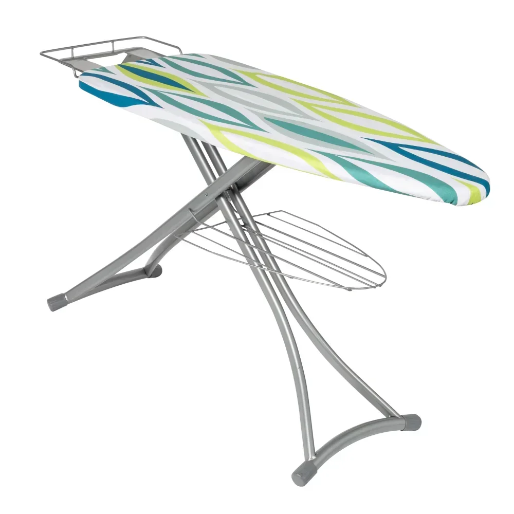 Collapsible Ironing Board with Iron Rest，Assorted，17.55 Lb，59.25 X 18.00 X 36.00 Inches