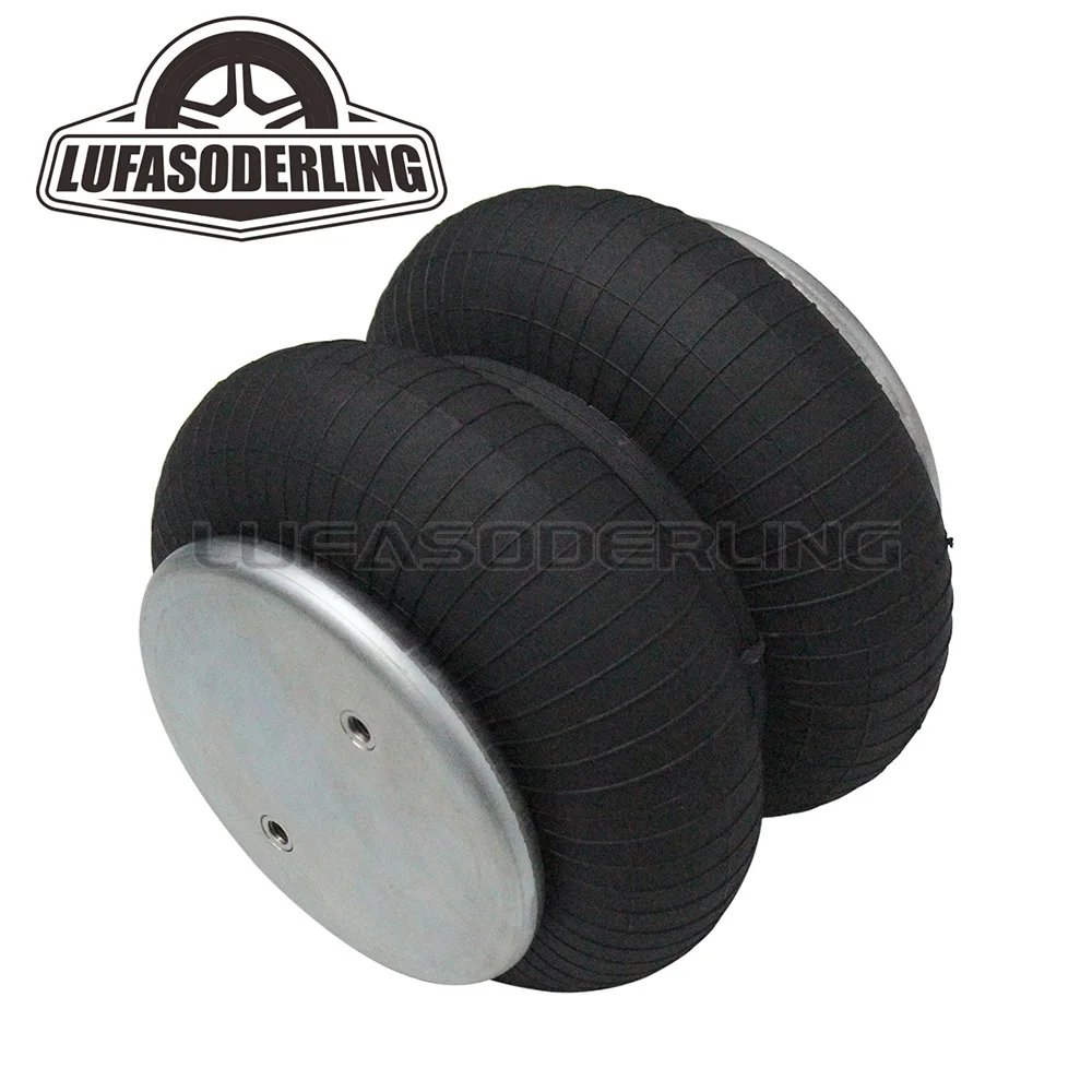 Double Convoluted Air Spring W01-358-6935 FD200-19 499 2B9201 S-14318 for Firestone Goodyear Contitech Hendrickson Truck Trailer