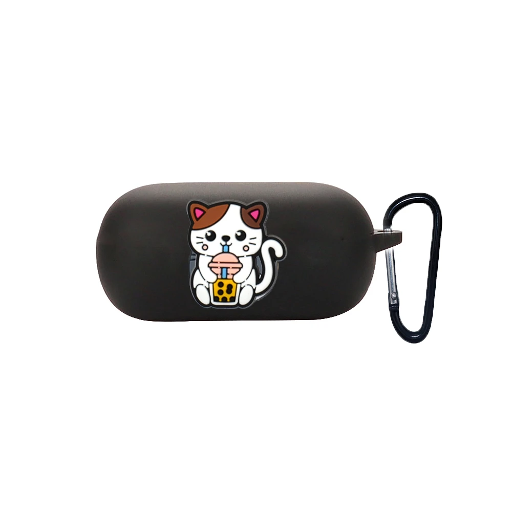 สำหรับ Anker SoundCore พื้นที่ A40การ์ตูนหูฟังกรณีสัตว์ตลกซิลิโคนปลอกเคส Soft Shell ป้องกันอุปกรณ์เสริมกล่อง