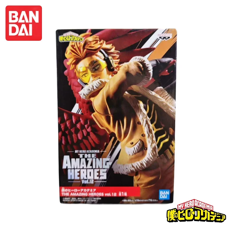 

In Stock Original Bandai Banpresto My Hero Academia Hawks The Amazing Heroes Vol.12 Action Figure Model Doll Brand New Boxed