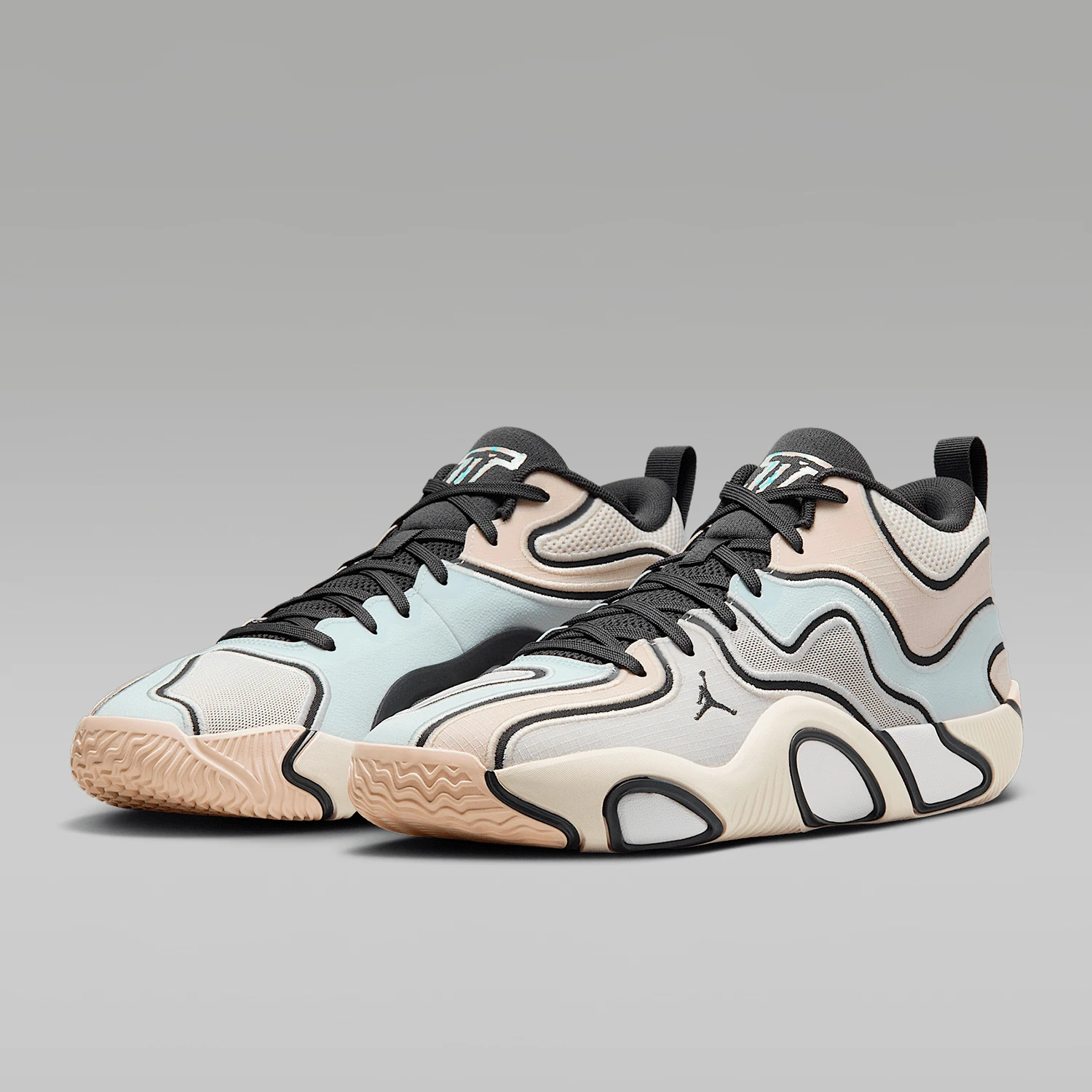 

Nike genuine JORDAN men's mid top fashionable sports cushioning basketball shoes FZ6601-008