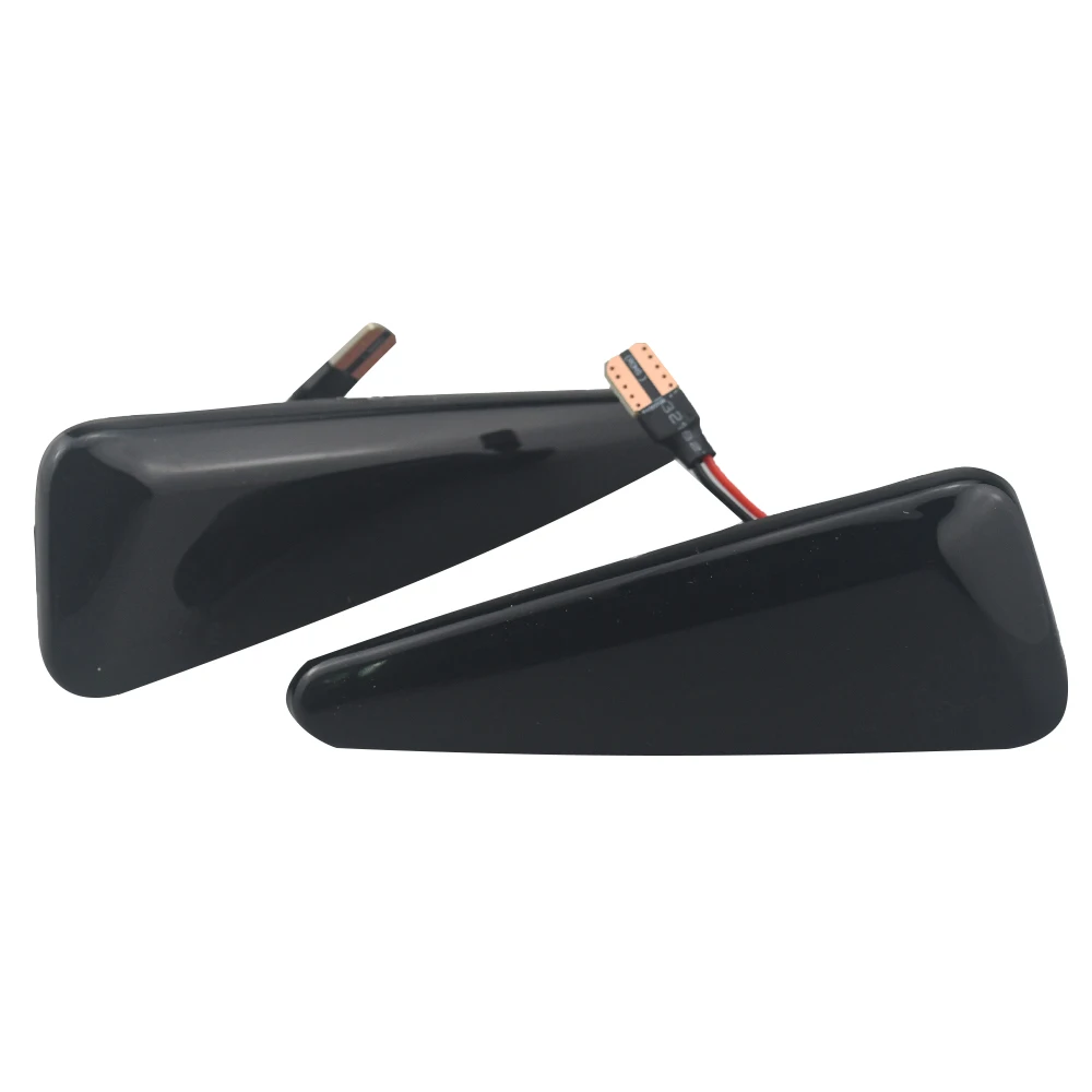 2PCS Feux latéraux dynamiques à LED Clignotant pour Dacia Logan Sandero I Renault Stepway Thalia 2008 2009 2010 2011