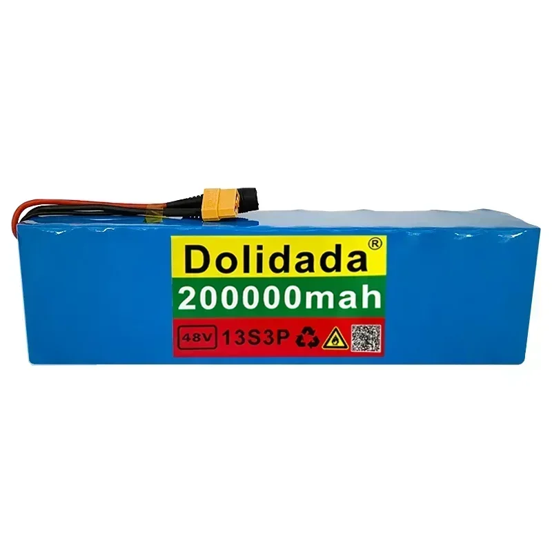 بطارية ليثيوم أيون جديدة 48V200ah 13S3P 48V 200Ah، لسكوتر كهربائي 54.6V، مع Bms معزز #3