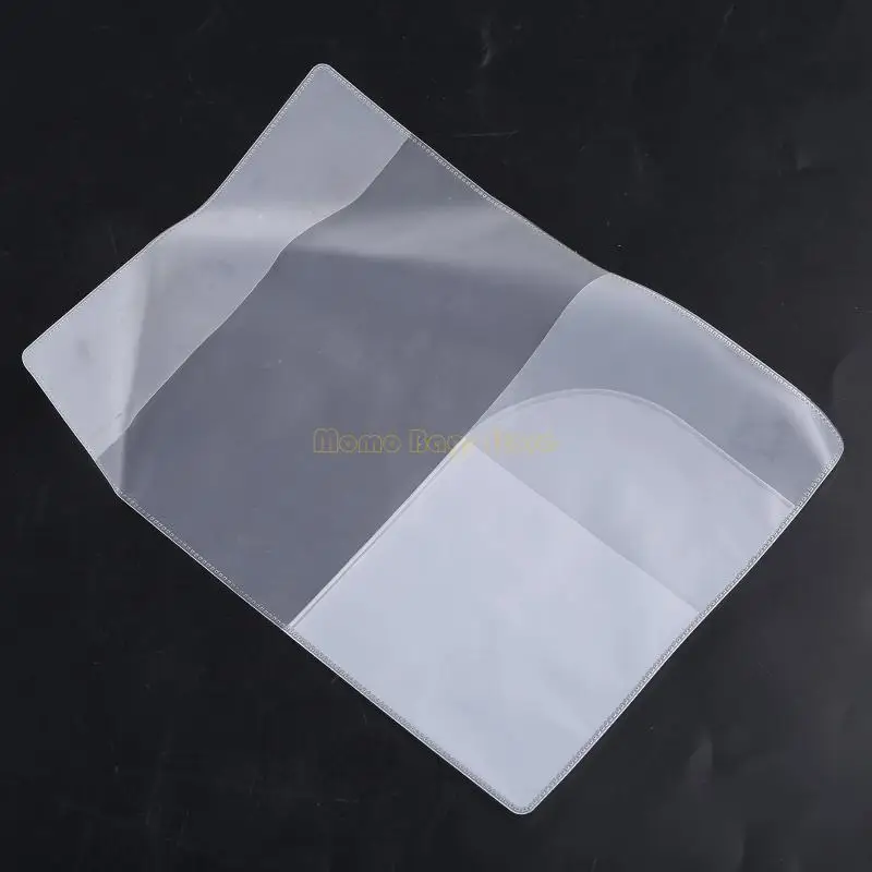 X90d Người giữ bìa hộ chiếu rõ ràng trong suốt cho người bảo vệ du lịch của người tổ chức trường hợp