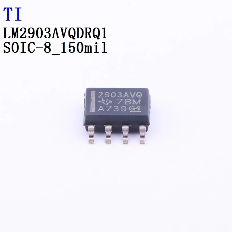 

5PCS LM2903AVQDRQ1 LM2903AVQPWRG4Q1 LM2903AVQPWRQ1 LM2903DGKR LM2903DR TI Operational Amplifier
