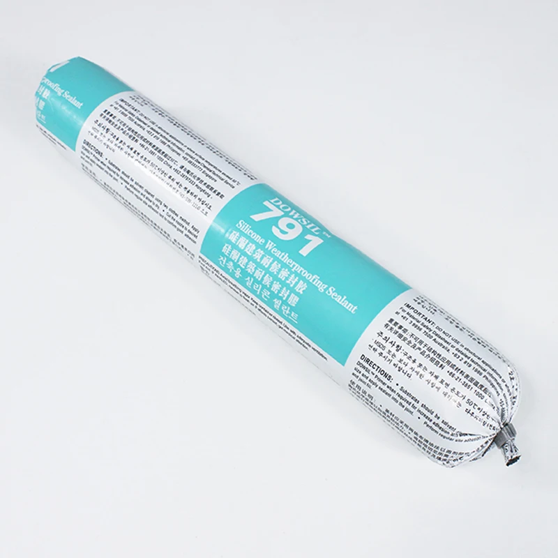원래 Dow Corning Dowsil 791 건축용 저모드 실리콘 실란트 590ML