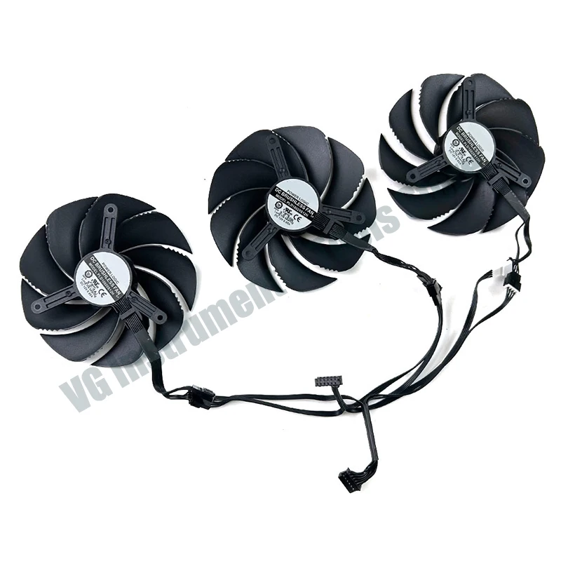 New For Graphics card fan 105MM 0.65A PLD10020S12H For GIGABYTE RTX 5070 5080 5090 D Gaming OC video card fans