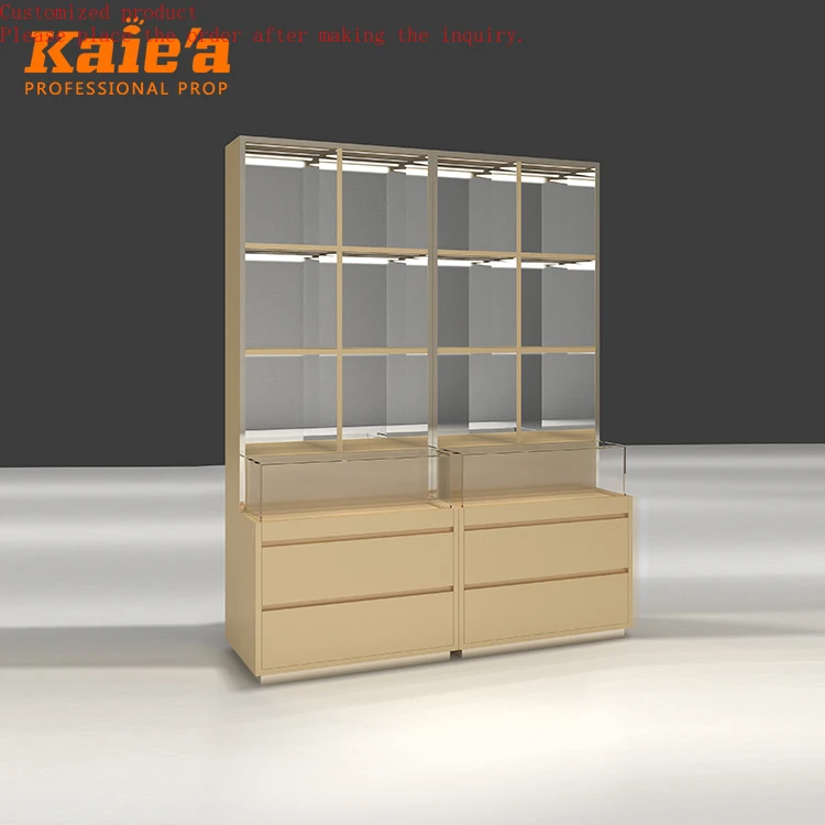 

Tall Jewelry Display Case Jewelry Wall Showcase Jewelry Display Cabinets Store Display Fixture and Funiture