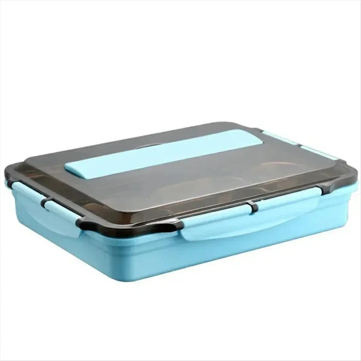 2026 Trend Stainless Steel Insulated Lunch Box Multi-Layer Multi-Grid Tableware Student School Adult Lunch Box