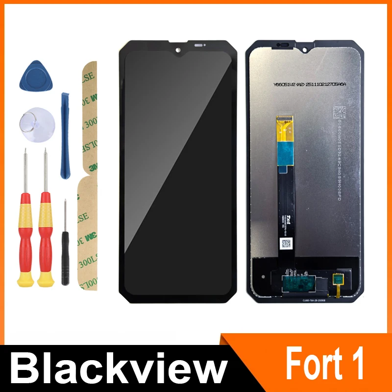 For Blackview BV6200 BV6200 Pro Fort 1 Fort 2 Rock 1 Xplore 1 Tank 1 Marine 2 / LCD Display + Touch Screen
