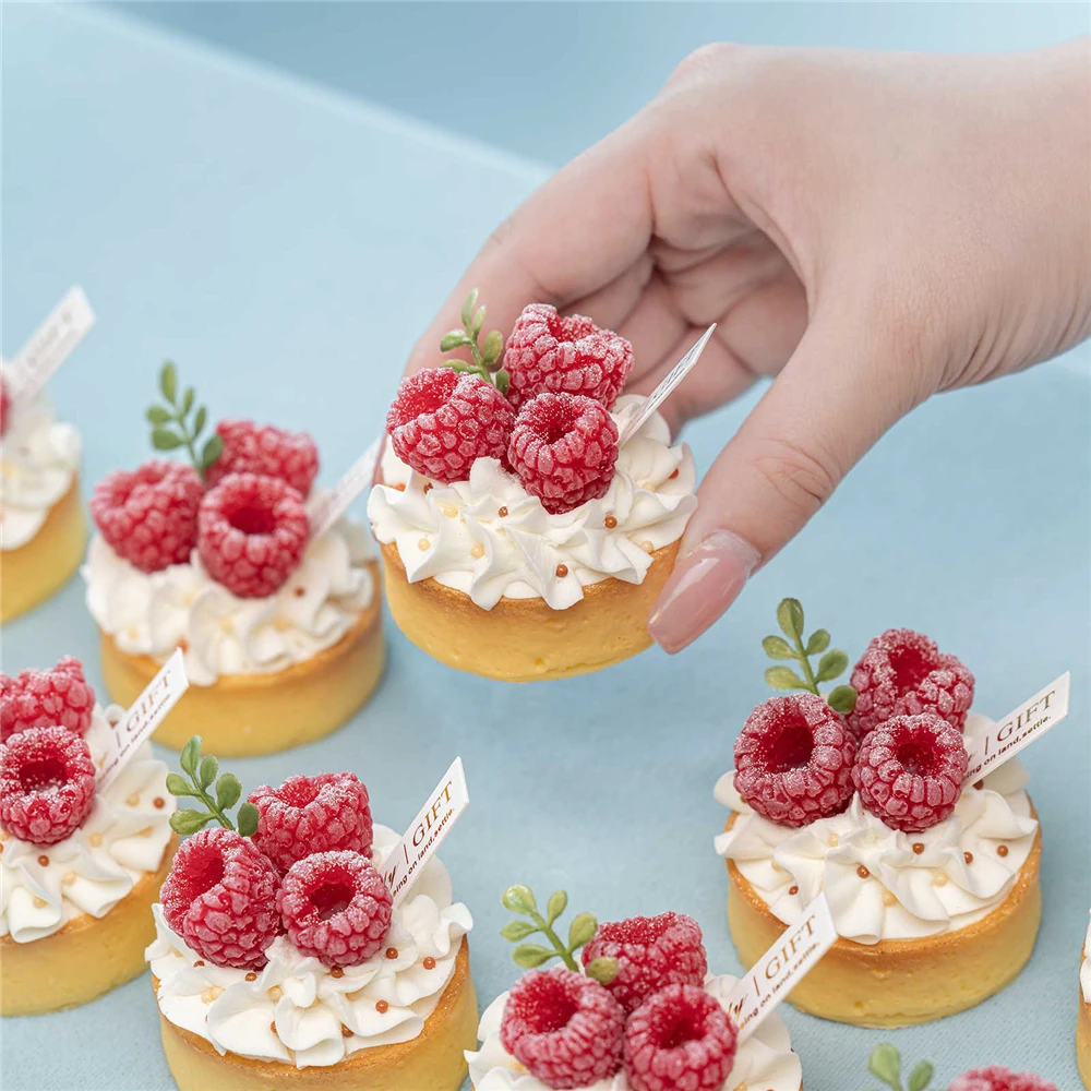 Fake Food Dessert Props Shop Store Decoration Wedding Birthday Festive Party Supplies Artificial Simulation Fruit Tart Cake