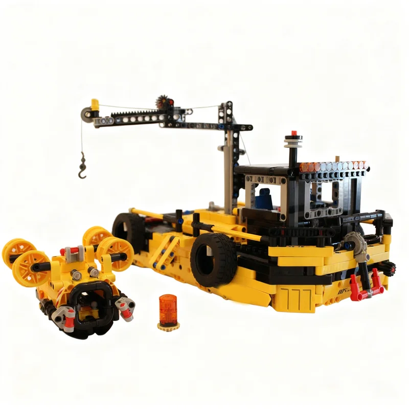 1141개 MOC 해양 탐험선 대체 모델 기술 블록 크리스마스 선물 장난감 건축 교육 아이디어