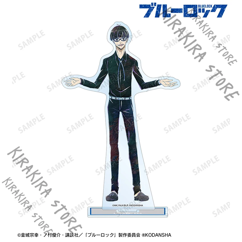 BLUE LOCK Aryu Jyubei Tokimitsu Aoshi 애니메이션 아크릴 스탠드 모델 피규어 Ego Jinpachi Nagi 액세서리 스탠딩 플레이트 장식품